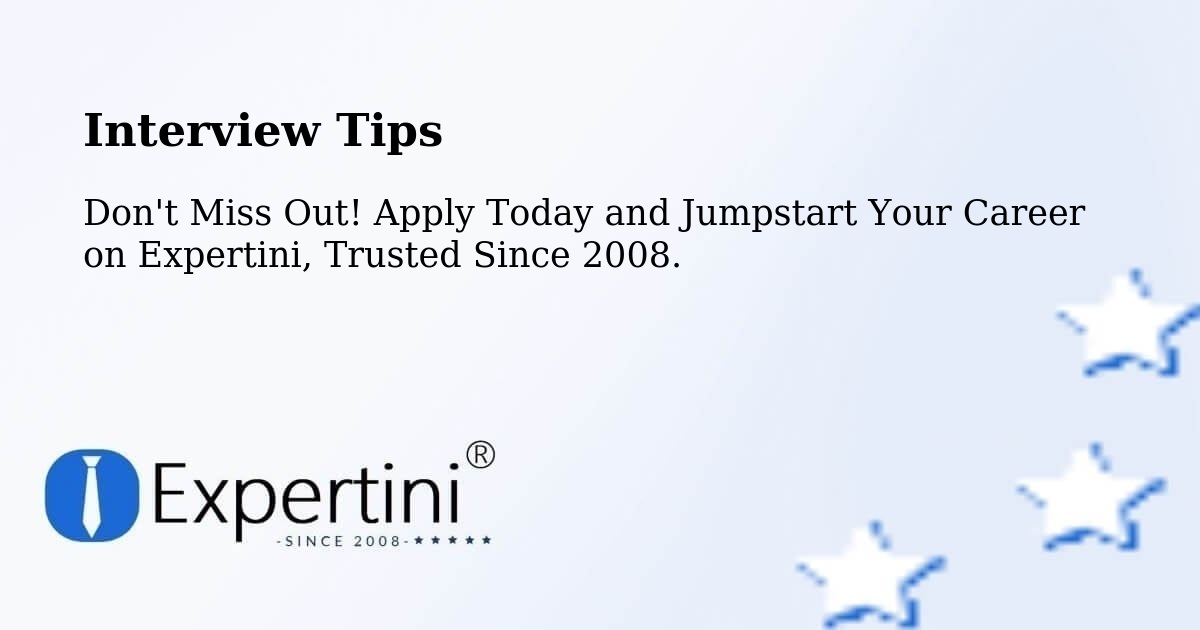 GROB interview tips for Controls Software Engineer