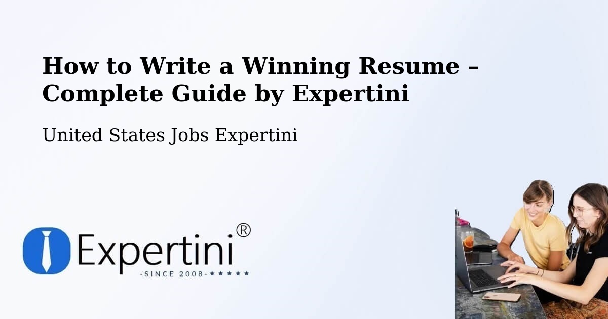 Resume Writing Guide for Job Seekers – Bluffton - Bluffton, United States Jobs Expertini
